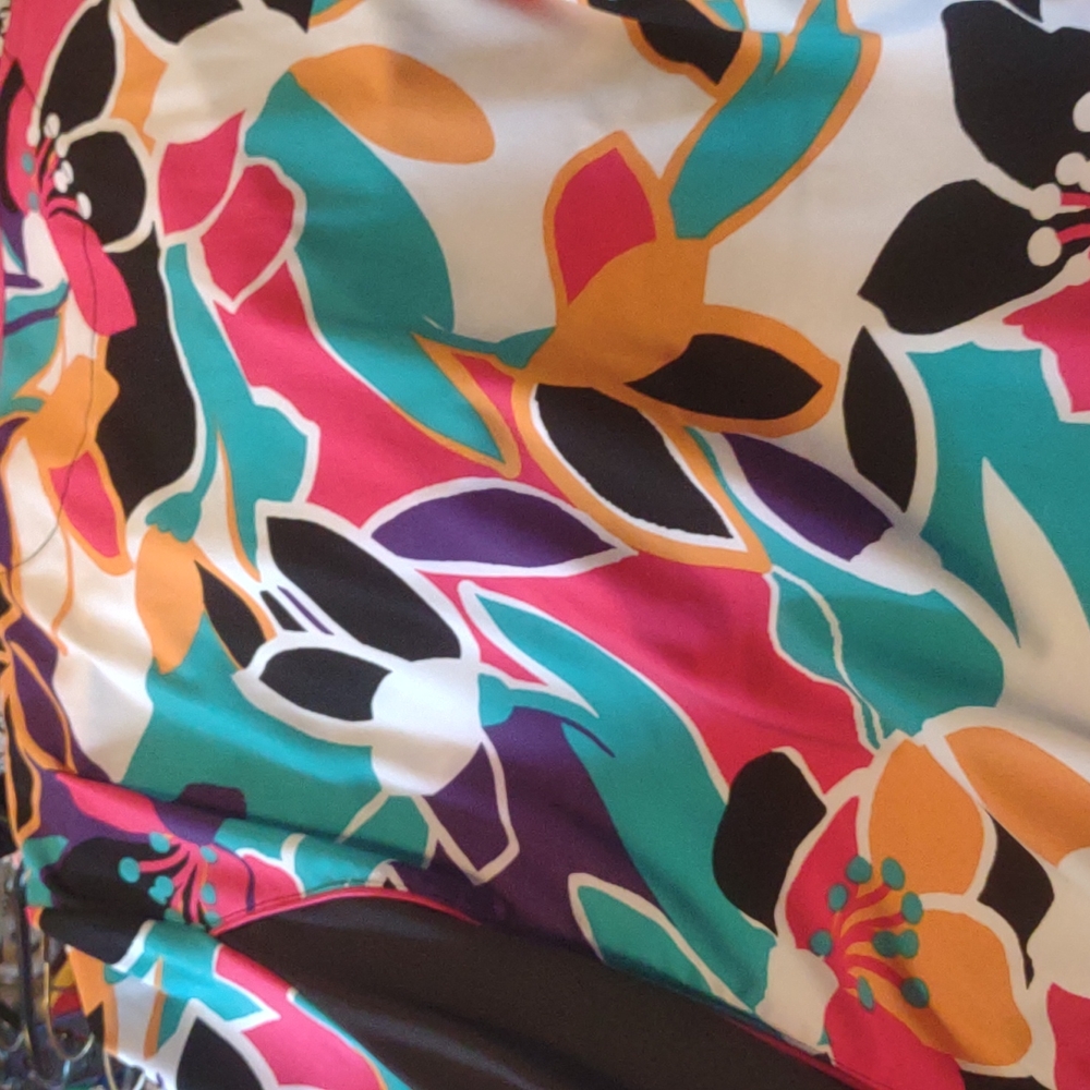 Colorful Ruby Rd. Pullover Tunic 3X - Picture 8 of 8
